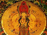 Tibet Lhasa 04 10 Potala Dalai Lama 13 Funerary 11-Headed Avalokiteshvara